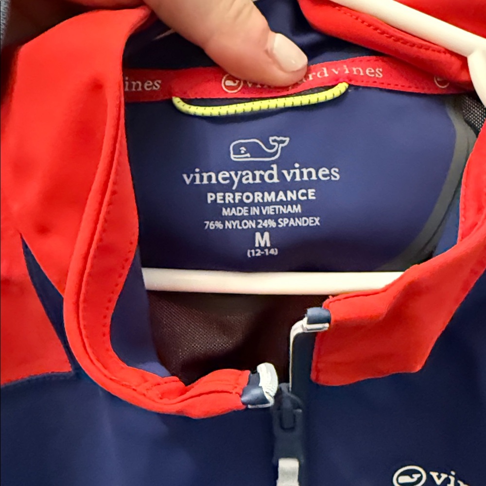 Vineyard Vines Performance Quarter-Zip Rain/sailing jacket - Picture 2 of 6